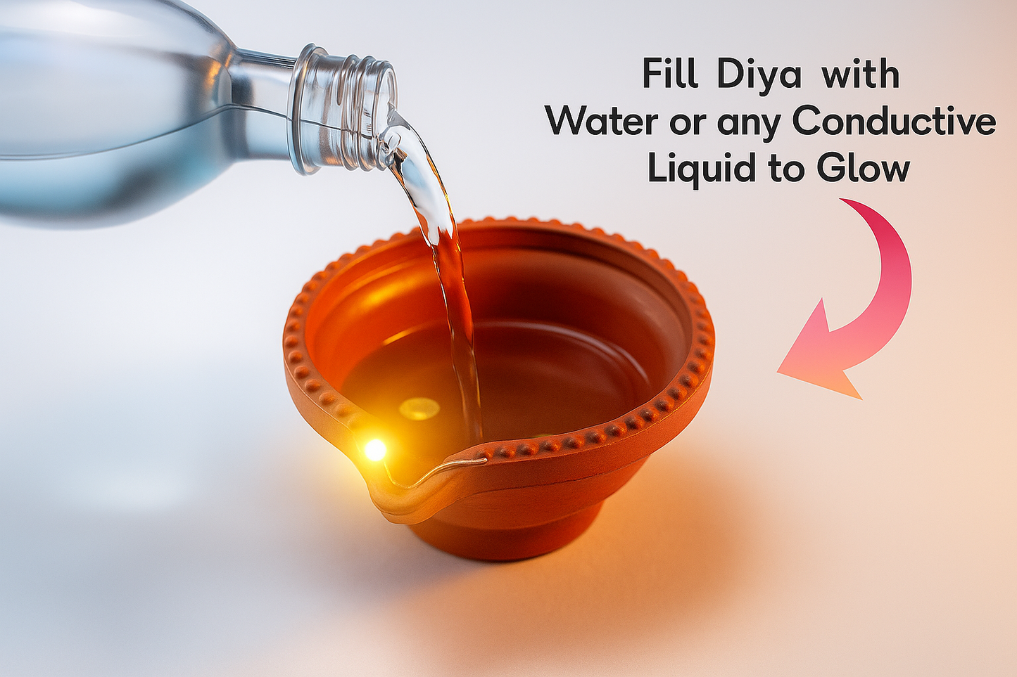 Magical Water Sensor Diya